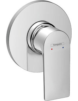 Hansgrohe Rebris E Single lever shower mixer for concealed installation Chrome - 72659000