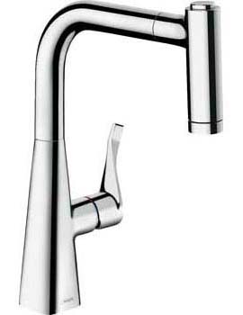 Hansgrohe HG Metris M71 KM 220 2j p-out sBox chr. - 73800000