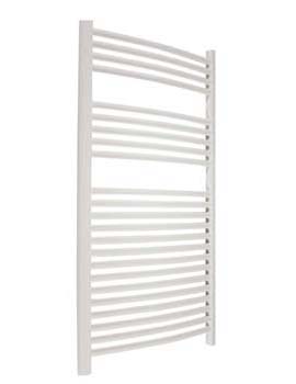 Abacus Elegance Radius Towel Radiator White By Abacus