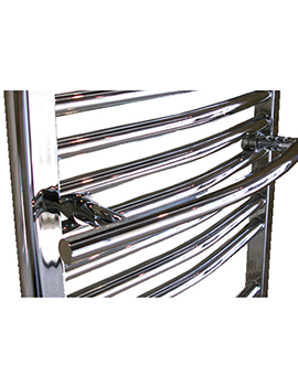 Abacus Elegance Radius Towel Hanger - Chrome By Abacus