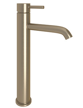 Abacus ISO Tall Mono Basin Mixer Brushed Nickel
