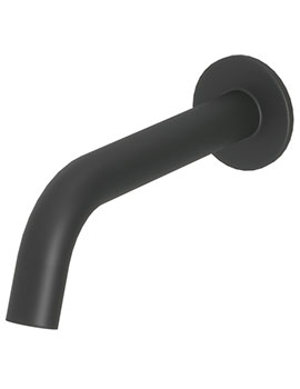 Abacus ISO Wall Mounted Bath Spout Black