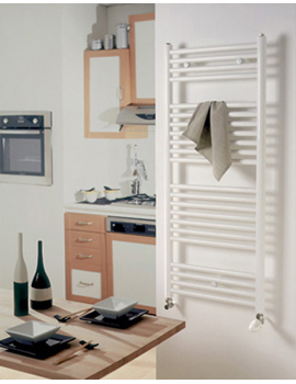 Zehnder Zehnder Klaro Towel Radiator White Finish