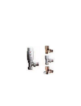 Zehnder Chromax Double Angled Thermostatic Valves