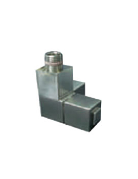 Zehnder Square Double Angled Manual Valve