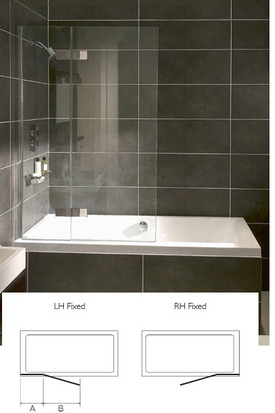 Aqata Spectra SP485 Bath Screen  By Aqata