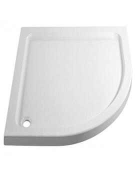 Aquadart Aquadart Offset Quadrant Stone Resin Shower Tray