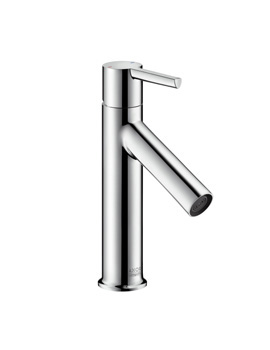 Axor Starck single lever basin mixer 100 with lever handle with pop-up waste set 10003000 By Axor