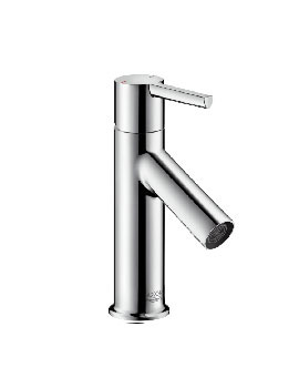 Axor Starck single lever basin mixer 80 for hand washbasin with pop-up waste set 10102000 By Axor