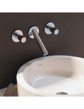 Axor Axor Starck concealed three hole basin mixer projection: 125 mm 10313000