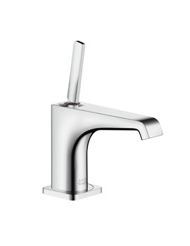 Axor Citterio E single lever basin mixer 90 for hand washbasins with non-closing waste val By Axor