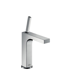 Axor Citterio single lever basin mixer 160 with pop-up waste set 39031000 By Axor