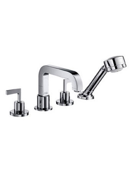 Axor Citterio 4-hole deck-mounted bath mixer with lever handles 39446000 By Axor