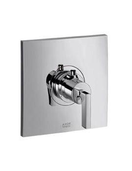 Axor Citterio Highflow thermostat with lever handle 39711000 By Axor