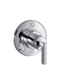 Axor Citterio Trio / Quattro shut-off/diverter valve 3/4inch with lever handle 39920000 By Axor