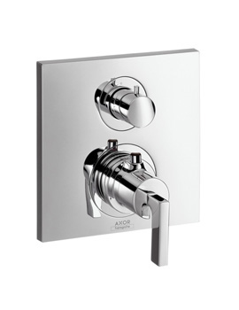 Axor Axor Citterio thermostatic mixer shut-off/diverter valve with lever handle 39720000