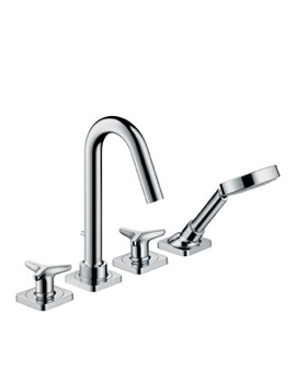 Axor Axor Citterio M deck-mounted four hole bath mixer with star handles 1/2inch 34446000