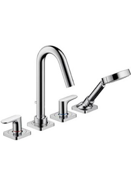 Axor Axor Citterio M 4-hole deck-mounted bath mixer with lever handles 34444000