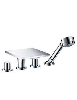 Axor Massaud 4-Hole tile-mounted bath mixer 18453000 By Axor