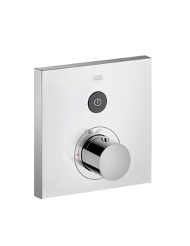 Axor ShowerSelect Square concealed thermostat for 1 outlet 36714000 By Axor