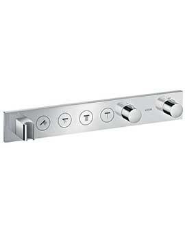 Axor AXOR ShowerSolutions Select thermostatic module 600 / 90 for 4 outlets - 18357