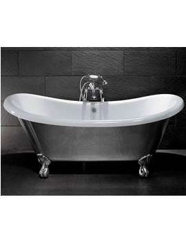 BC Designs Excelsior Polished Bath With Ball and Claw Feet