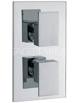 Sagittarius Blade Concealed Thermostatic Shower Valve  By Sagittarius