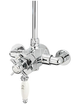 Sagittarius Churchmans Exposed Thermostatic Shower Valve  By Sagittarius