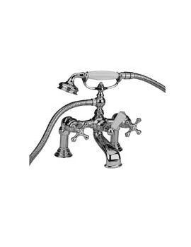 Cifial Edwardian 2 Hole Deck Bath/Shower Mixer