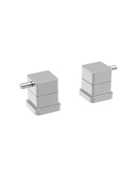 Cifial Mini Square Pair Deck Bath Valves  By Cifial