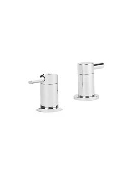 Cifial Mini Round Pair Deck Bath Valves  By Cifial