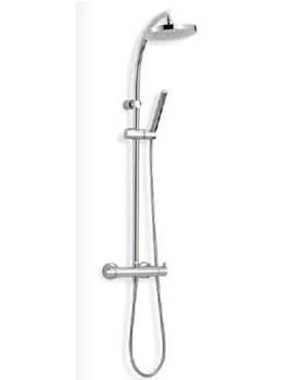 Cifial Round Exposed Thermostatic Shower Column By Cifial