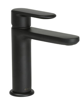 Black Mono Basin Mixer - 32400EM-614