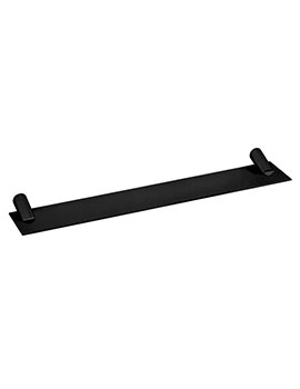 Cifial Black 600mm Bathroom Shelf - 12600TH-614