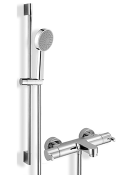 Coule Thermostatic Bath/Shower Flexi Kit - 600501CLQF