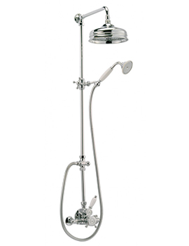 Cifial Edwardian Thermostatic Shower Column - 700800TD