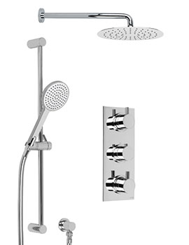Cifial Technovation 465 Thermostatic Fixed/Flexi Shower Kit - 600303TH