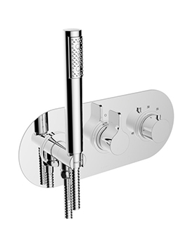 Cifial TH251 2 Control Thermostatic Shower System - 600S38T2