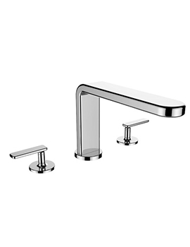 Cifial TH400 3 Hole Deck Bath Mixer - 31430T4  By Cifial