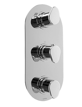 Cifial Viva 3 Control Thermostatic Valve, 2 Outlets - 600V32VV