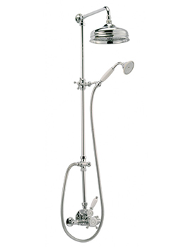 Cifial Traditional Thermostatic Shower Column - 700800TD