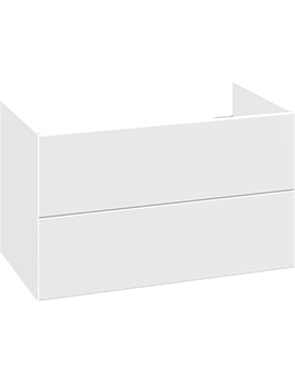 Dansani Luna 2 Drawers Vanity Unit W800 x H480 x D440mm