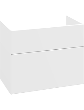 Dansani Luna Vanity unit with 2 drawers - 800 x 640mm