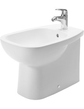 Duravit D-Code BTW Floor Standing Bidet  By Duravit