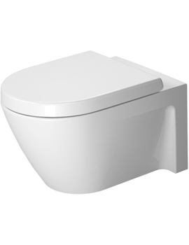Duravit Starck 2 Toilet Wall Mounted Washdout Model 375 x 620mm