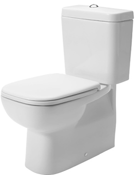 Duravit D-Code BTW Close Coupeld WC By Duravit