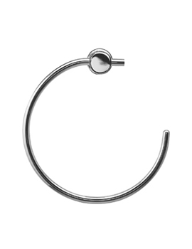 Duravit D-Code Towel Ring By Duravit
