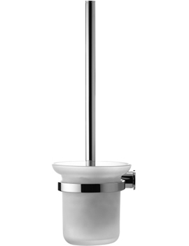 Duravit D-Code Toilet Brush Set By Duravit