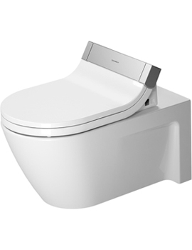 Duravit Starck 2 Wall Mounted Toilet with Slim Sensowash Seat