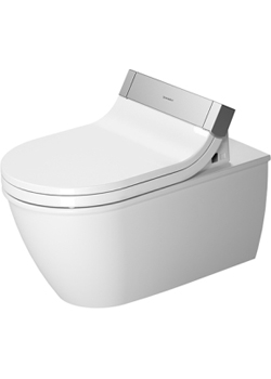 Duravit Darling New Wall Mounted Toilet with Starck E Sensowash Seat  By Duravit